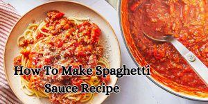 spaghetti sauce recipe