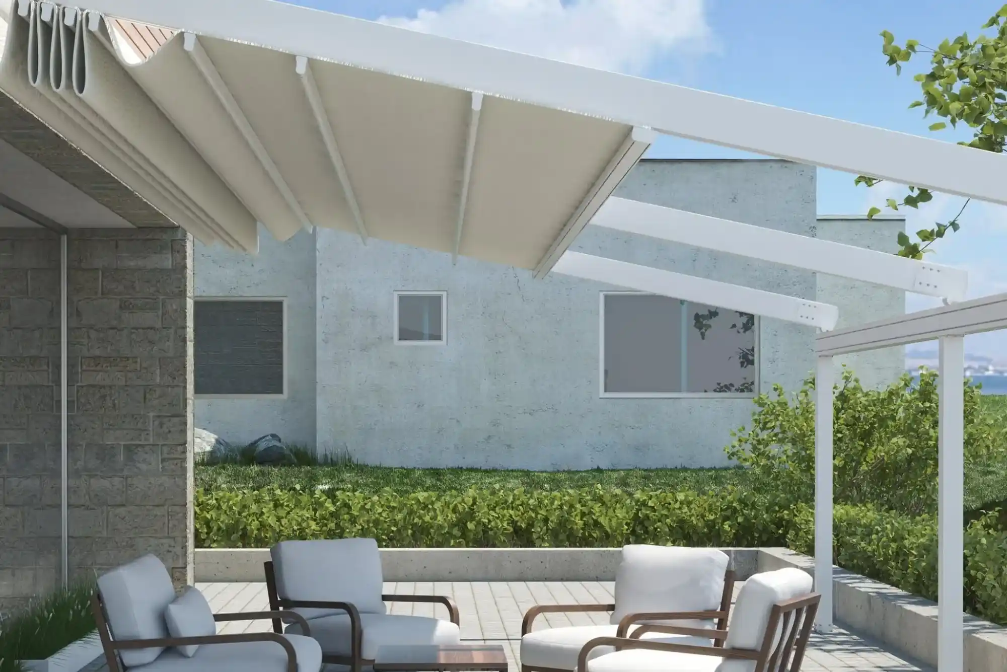 High-End Retractable-Roof Pergolas for Luxurious Outdoor Living