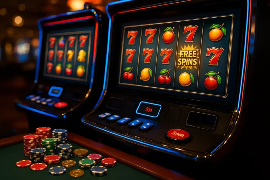 How do I find slot games with free spin features? How do I find slot games with free spin features?