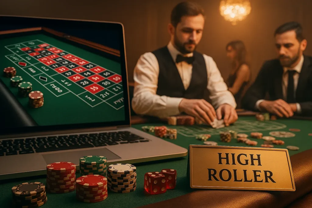Why Do High-Roller Tables Operate Differently Online vs. Offline?